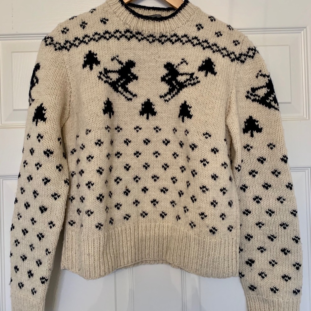 Vintage Polo Sport Ralph Lauren wool ski sweater